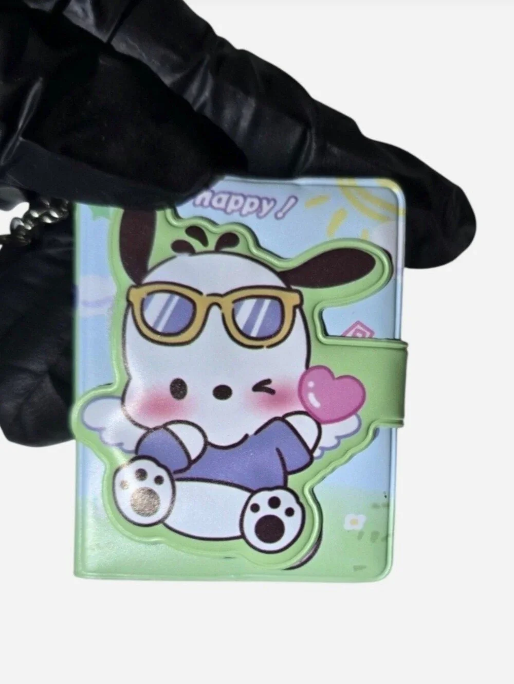 Pochacco 4 Piece Stationery Set W/ Mini Notebook Keychain, Pen, & More NEW